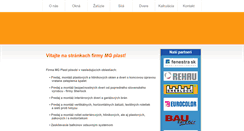 Desktop Screenshot of mgplast.sk
